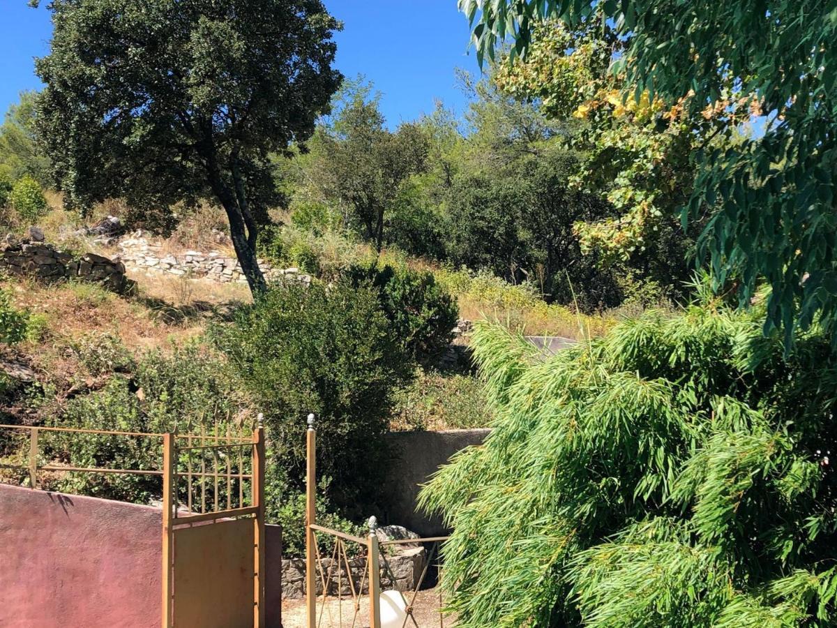 Jolie Annexe Du Mas Dans Le Coeur De La Garrigue Nimoise Villa Nimes Bagian luar foto